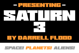 Boost Your Brand with the Saturn 3 Font