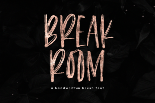 Breakroom: A Bold Font That Elevates Your Brand