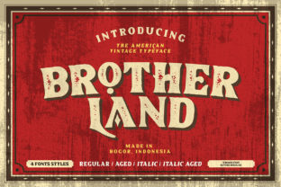 Brotherland: A Font That Speaks with Character