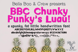 Chunky Punky Luau for Web Design