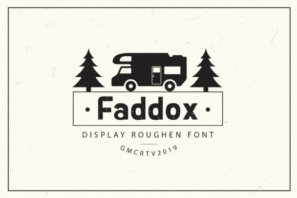 Faddox: A Bold Sans Serif for Crafters and Designers