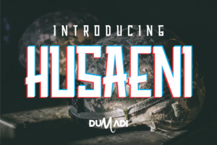 Husaeni Font for Handmade Creations