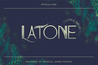 Latone: A Display Font That Elevates Your Craft Projects