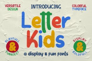 Letter Kids: A Playful Font for Polished Branding