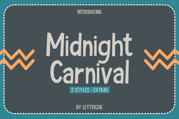 Midnight Carnival Font for Web Design