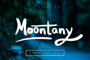 Moontany: A Hand-Drawn Font for Creative Makers
