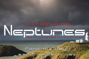 Neptunes: A Modern Display Font for Digital Design
