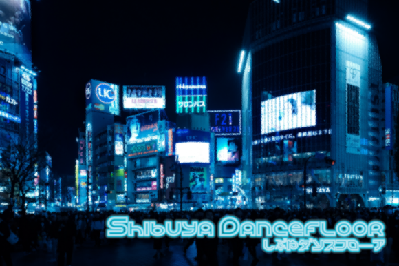 Shibuya Dancefloor Family: A Font for Digital Dreams