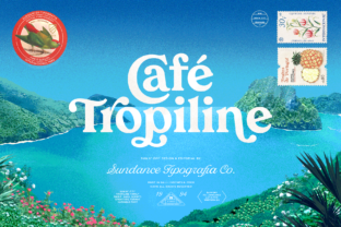 Tropiline Family: A Font That Brings Tropical Charm to Your Brand